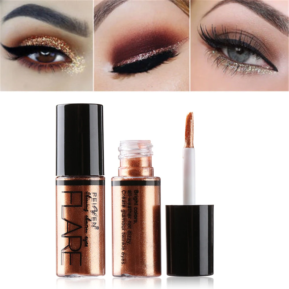 

Shiny Waterproof Liquid Glitter Eyeshadow Pencil Eyeliner Makeup Metallic Eyeliner Pen Long Lasting Eye Makeup Shimmer Cosmetics