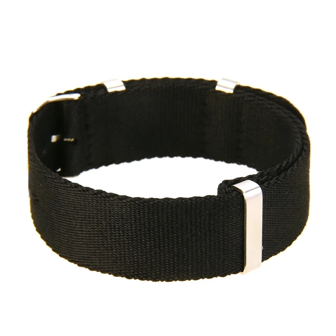 Shellhard Causal 22mm Fashion Military Nylon Wrist Watch Band Unisex 8 Colors Nylon Watch Straps Replacement Belt For Watches