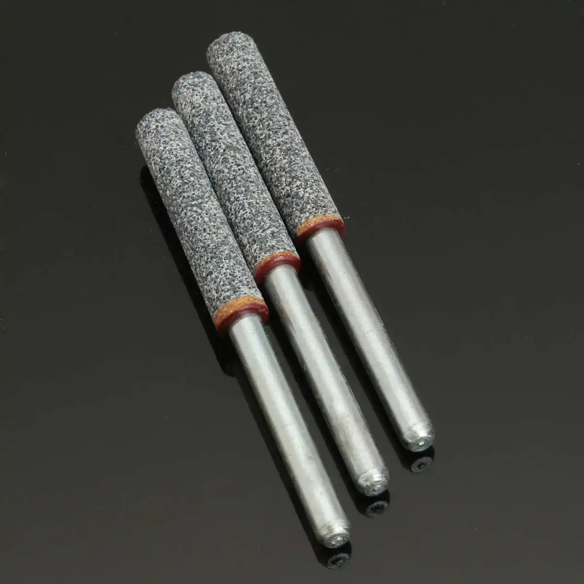 

3pcs Diamond Chainsaw Sharpener Burr Stone File 3Inch/16Inch 4.8mm Chain Saw Sharpening