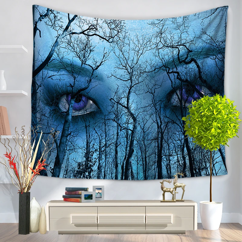 

Indian personality Printing Tapestry Wall Hanging Blanket Camping Mattress Tablecloth Sleeping Pad Beach towel Sunscreen shawl