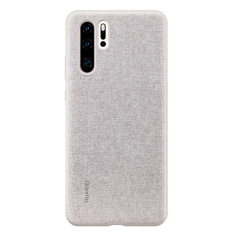 Чехол для HUAWEI P30 Pro, Официальный чехол, предотвращает появление отпечатков пальцев из микрофибры, кожаный чехол для HUAWEI P30, задняя крышка