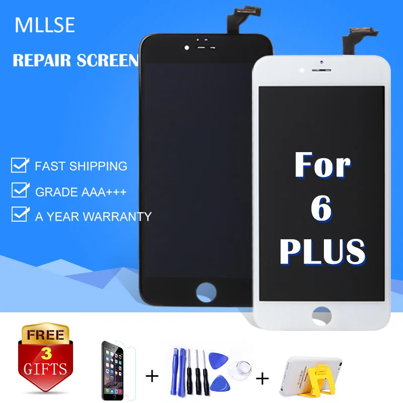 imágenes para No. 1 para iphone 6 plus lcd reemplazo de la pantalla táctil 5.5 pulgadas de Pantalla Calidad Digitalizador Asamblea A1524 Blanco Negro Libre gratis imágenes para No. 1 para iphone 6 plus lcd reemplazo de la pantalla táctil 5.5 pulgadas de Pantalla Calidad Digitalizador Asamblea A1524 Blanco Negro Libre gratis