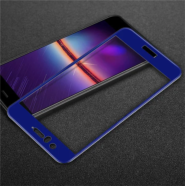 Blue Imak полное покрытие из закаленного стекла для huawei Nova 2 Стекло 9H 2.5D Премиум полный экран протектор Защитная пленка безопасный Чехол - Цвет: Blue
