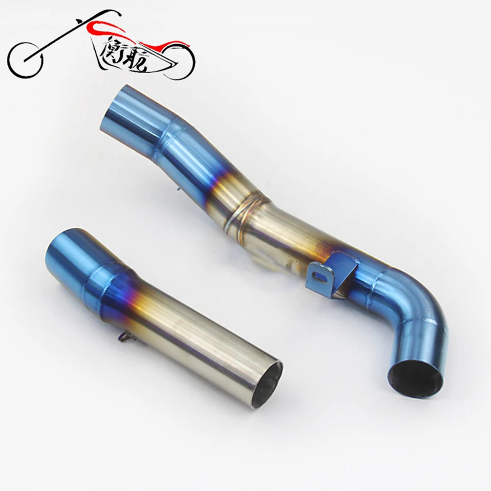 

Motorcycle for Yamaha FZ1 FZ1N FZ1000 z1000 Exhaust Pipe System Akrapovic Exhaust Muffler Escape and Connect Mid Link Pipe Set