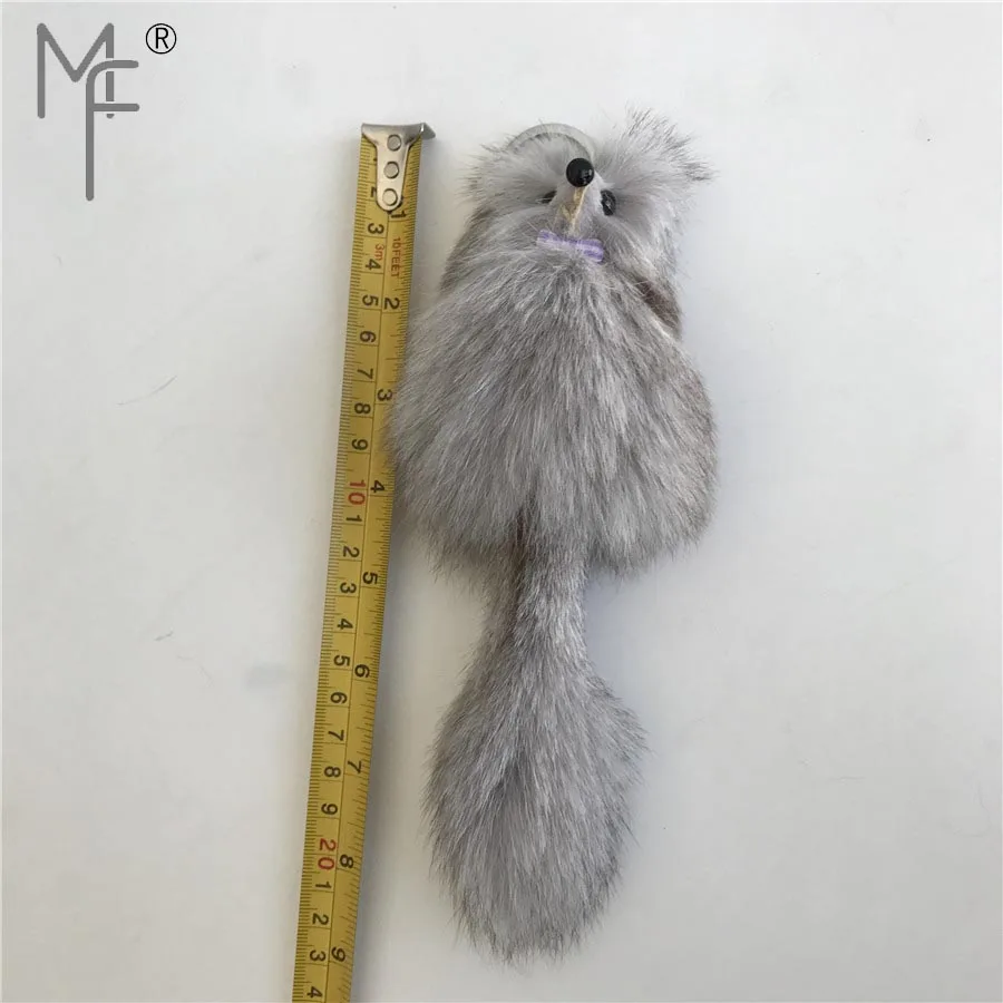 Magicfur брелок для ключей из натурального Лисьего меха с помпоном синего лисьего