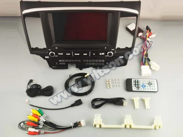 Perfect WITSON CAR DVD GPS For MITSUBISHI LANCER with Capctive Screen+1080P+DSP+WiFi+3G+DVR+Good Price car audio dvd gps 5