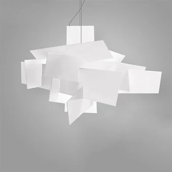 

Dia 95cm Modern Foscarini Big Bang Stacking Creative Modern Pandant Chandelier Lighting Art Lamp Ceiling R7S LED Bulbs 90-260V