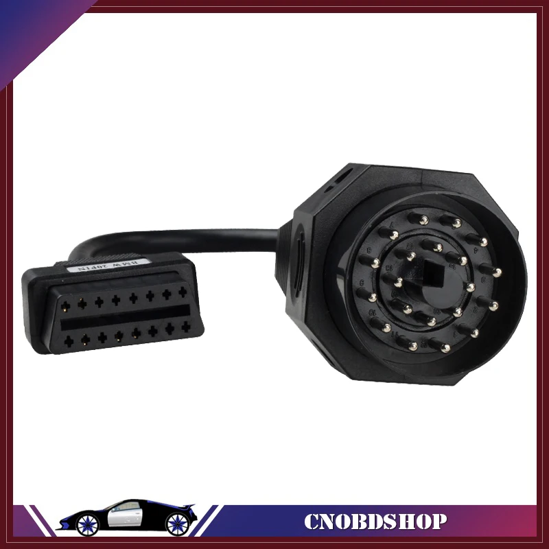 

Best price for bmw 20PIN MALE TO OBD2 16PIN FEMALE Diagnostic Connector In stock