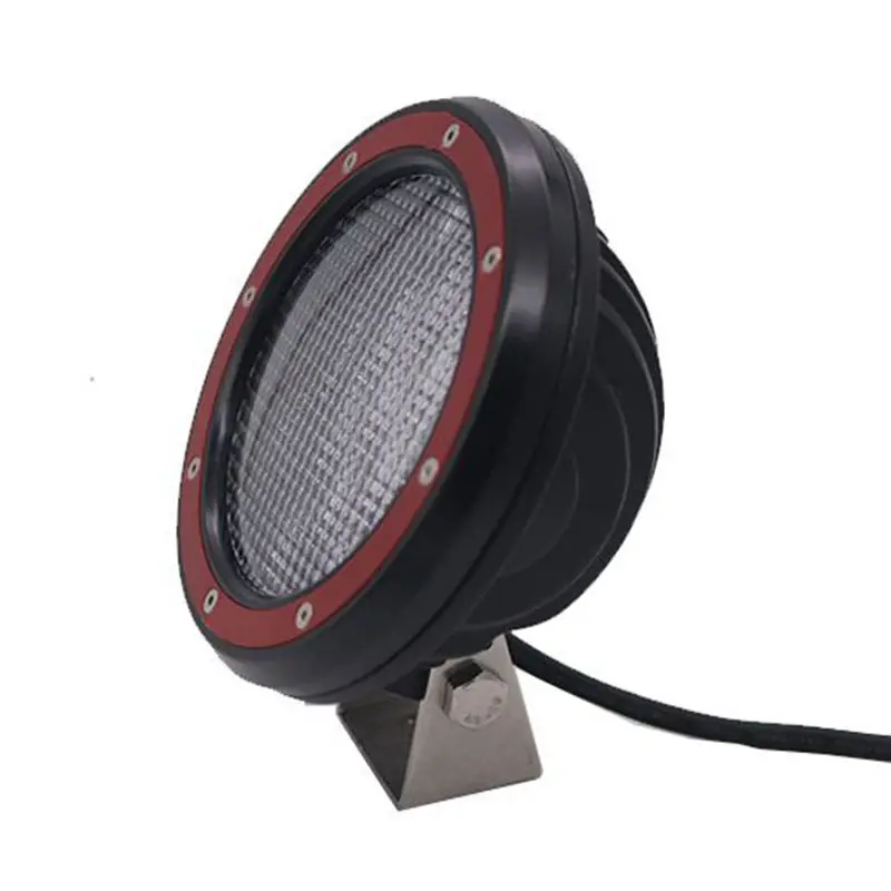 WZJOO 5D 5," светодиодный свет работы пятно Off Road туман вождения крыши бар бампер для Moto внедорожник Лодка 4x4 лампа для джипа(51 Вт круглый свет