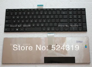 

100% New Laptop Keyboard for Toshiba L850 L855 L870 US Layout Black