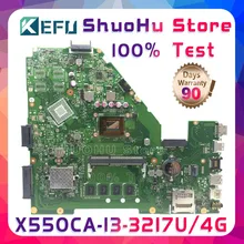 KEFU X550CC For ASUS X550CA R510C Y581C X550C X550CL CPU I3 4GMemory laptop motherboard tested 100% work original mainboard KEFU X550CC For ASUS X550CA R510C Y581C X550C X550CL CPU I3 4GMemory laptop motherboard tested 100% work original mainboard