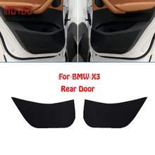 Для BMW X3 автомобиля внутри дверь задняя крышка с защитой от царапин Защита Анти Удар декоративные подушечки автомобиля Стикеры 4 предмета в комплекте