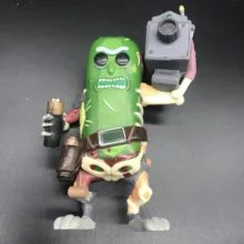 POPS Rick and Morty & PICKLE RICK WITH LASER action Figure Collection PVC Model toys for children's gift NO BOX rick and morty keyring action figure collection model toy pendant rick morty keychain dolls gifts