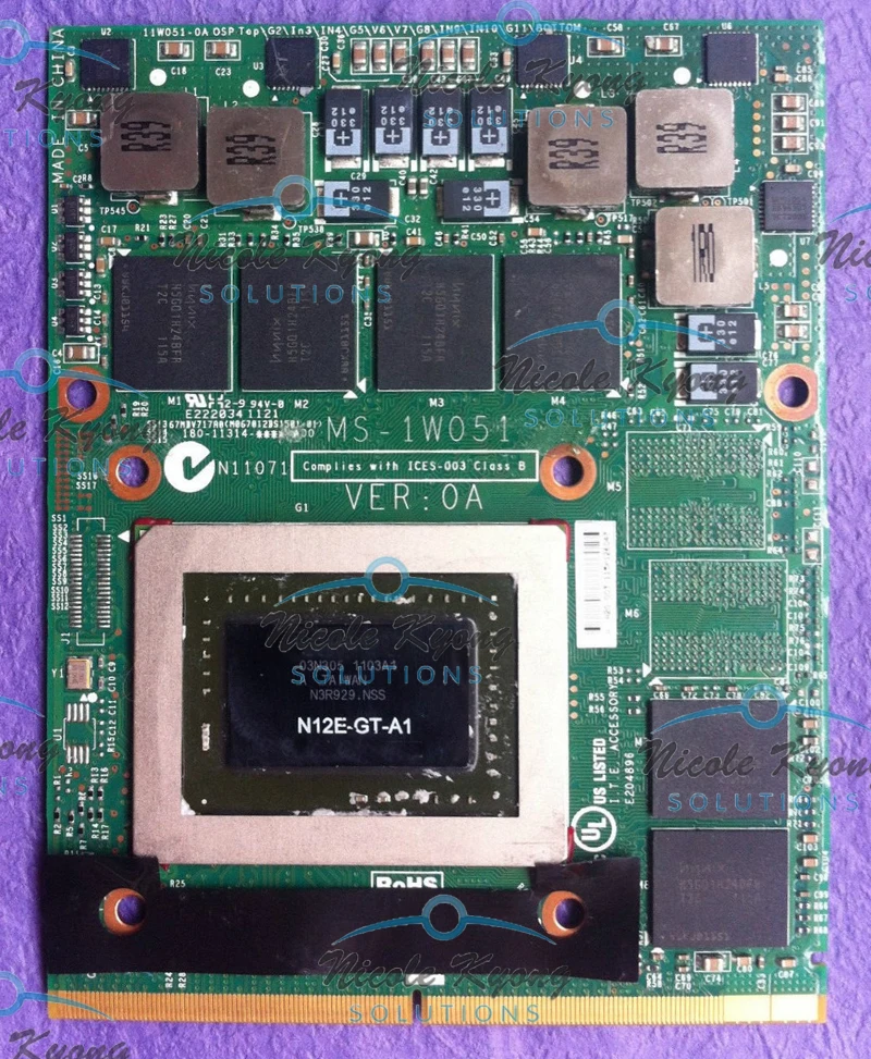 GTX 570M GTX570M 1 5 ГБ DDR5 MXM 3.0b VGA карта 260M 460M обновление для MSI 16F1 16F2 1761 GX660R GT660 GT663 GT683| |