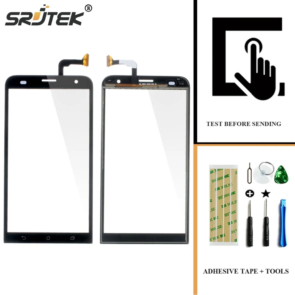 

Srjtek For Asus Zenfone 2 Laser ZE550KL Z00LD Touch Digitizer Screen Glass Sensor Replacement Parts For Asus ZE550KL Screen
