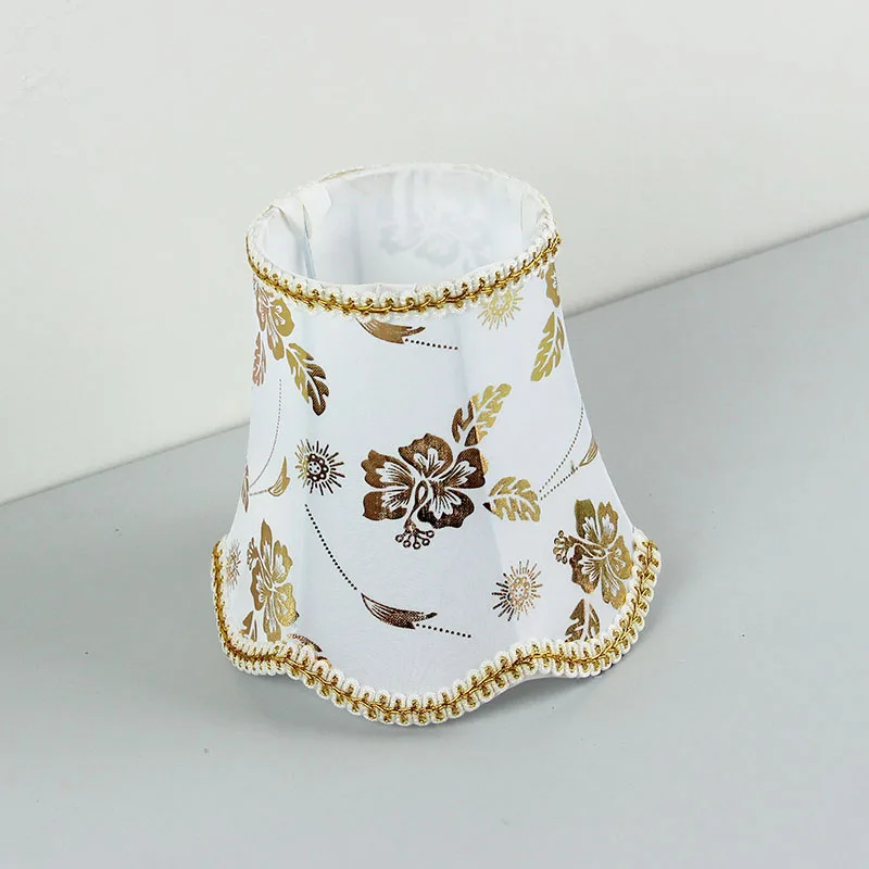 gold color fabric lamp shades covers, E27in Lamp Covers & Shades from