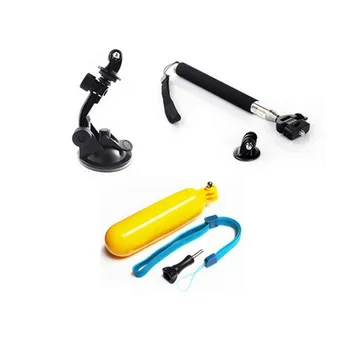 

Suptig for Gopro Monopod Tripod Mount + 7 cm Suction Cups Mount + Handheld Floaty Monopod Kit For Gopro Hero 6 5 4 Session 3+ 3