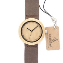 Nouveau 2016 Femmes Montre En Bois de Bambou Montre-Bracelet Femelle Horloge Dames Quartz-montre pour Femmes comme Cadeaux Articles