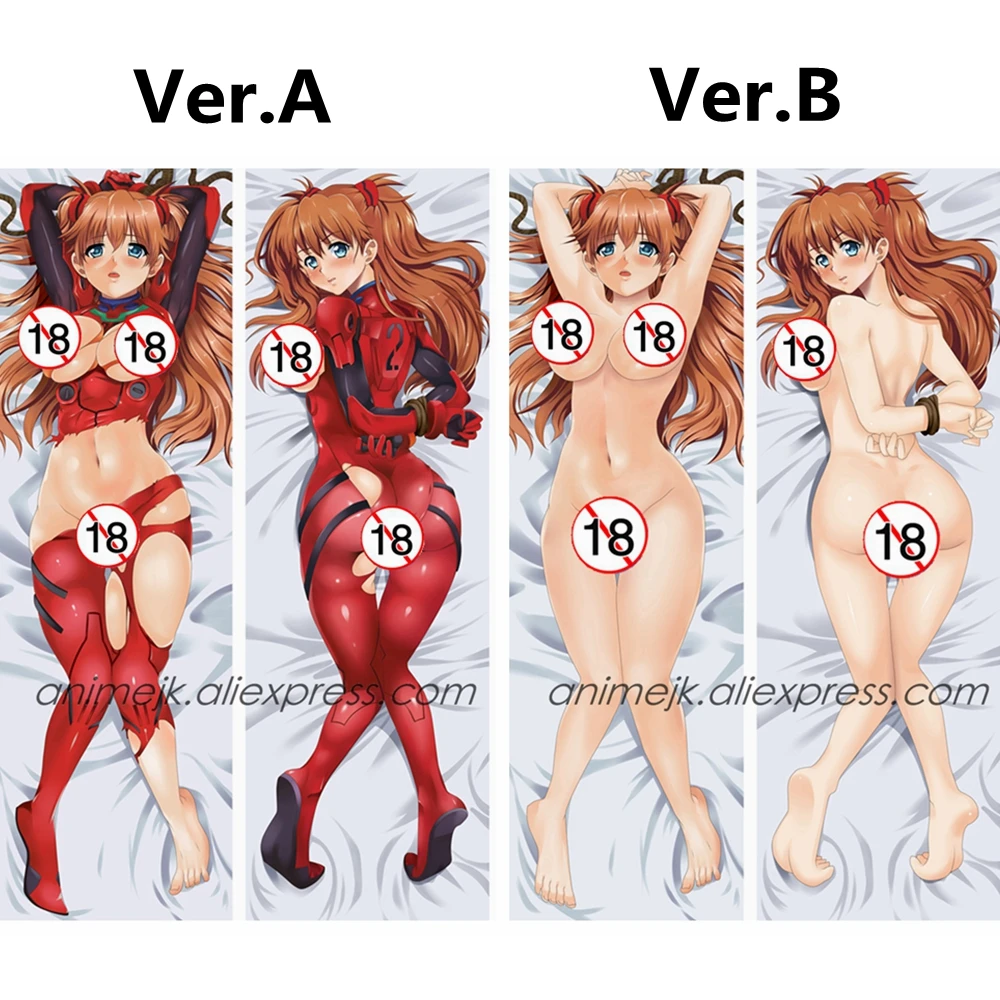 Аниме JK EVA Neon Genesis Evangelion Asuka Langley Soryu Souryuu Dakimakura Чехол для подушки для тела милый сексуальный чехол для подушки