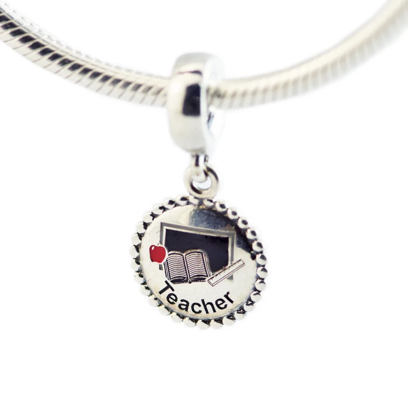 

Authentic 925 Sterling Silver Jewelry Mama Bear Dangle beads Fits Pandora Charms Bracelet DIY Women Fine Jewelry Accessories