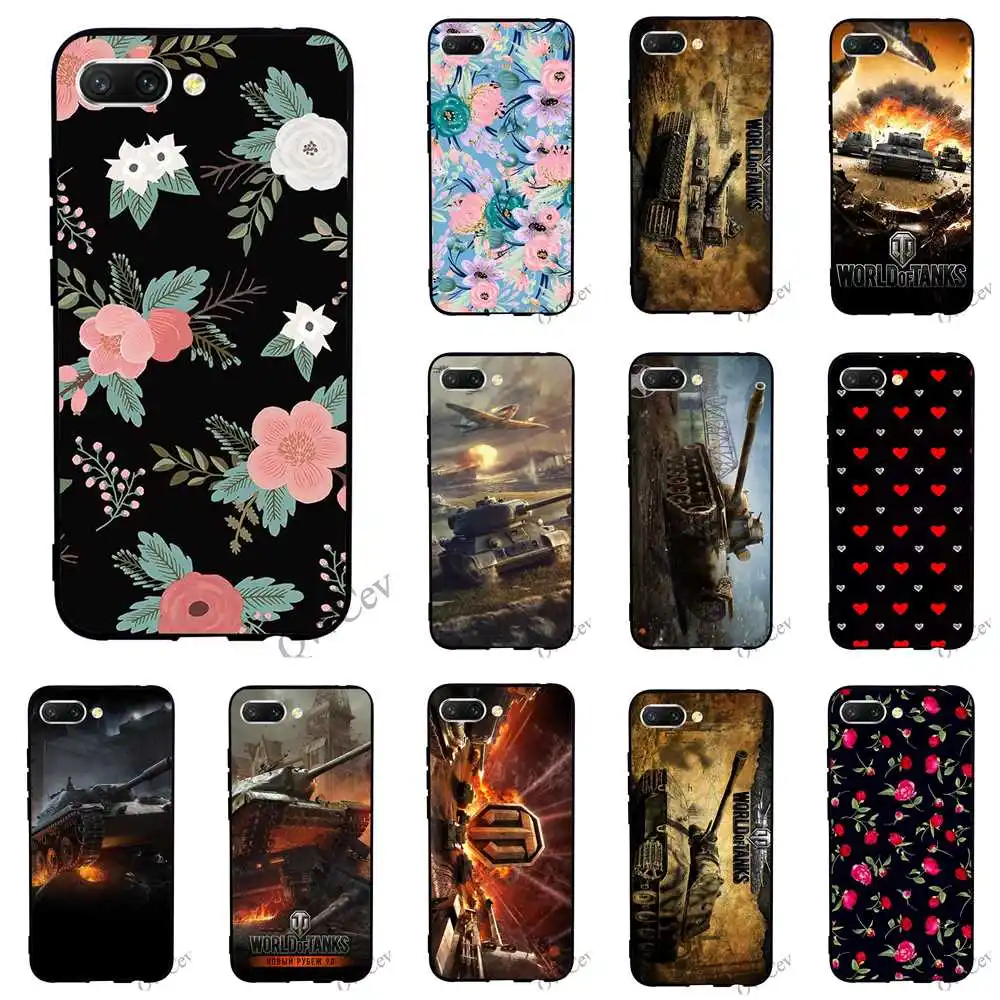 

Print World of Tanks WOT Phone Cover for Huawei Honor 7C Case 10 8 9 Lite 7A Pro 6A 7X Y6 Prime Nova 3i 3 Silicone Covers Skin