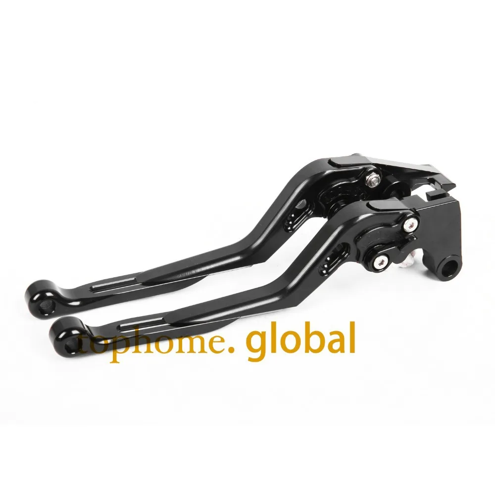 Для Yamaha YZF R1 2009 2014 CNC Складные Выдвижные рычаги Тормозной сцепления черный 2010 2011 2012