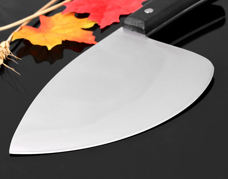 XITUO нержавеющая сталь кухонный измельчитель DIY ручной лезвие резка мяса ломтик шеф повар острый Ножи Открытый Отдых для шашлыков кухонная техника