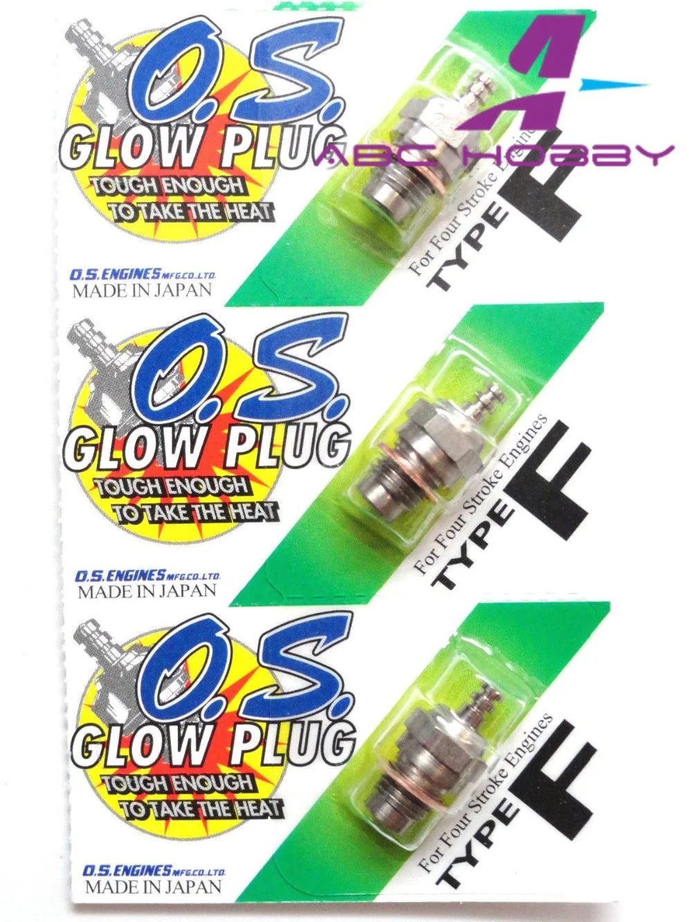 

NEW O.S. os OS Type F Glow Plug Medium Four Stroke 71615009 4-Stroke Engines RC Car Model RC hobby RC toys