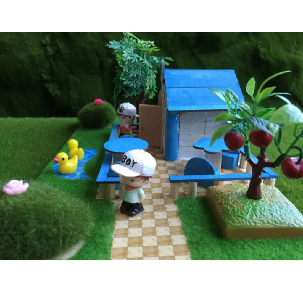 Handcrafts Miniature Project DIY Dolls House & Garden Building Model Toy Kids Play Fun & Early Learning Birthday Gift
