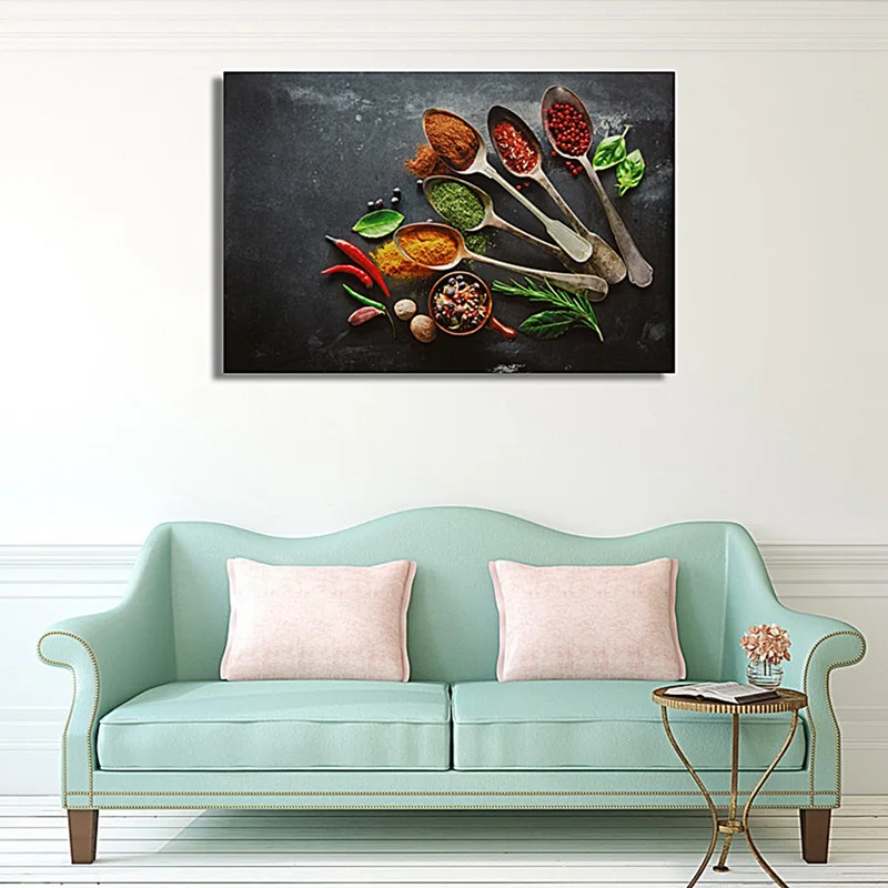 Kitchen-Food-Pattern-Spray-Oil-Painting-Canvas-Print-Art-Poster-Picture-Painting-Home-Kitchen-Flavors-Decor (3)