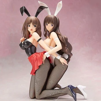 

HEYZO 33-36cm Tony's Bunny Sisters Anime Miya Usami Miyuki Usami Sexy girls Anime PVC Anime figure Toys For gifts
