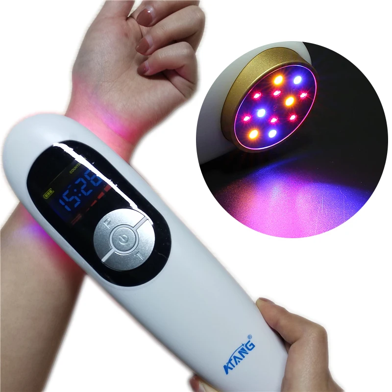 

ATANG pain laser equipment low level laser therapy device for joint pain soft tissues injuries muscle sprains with blue light
