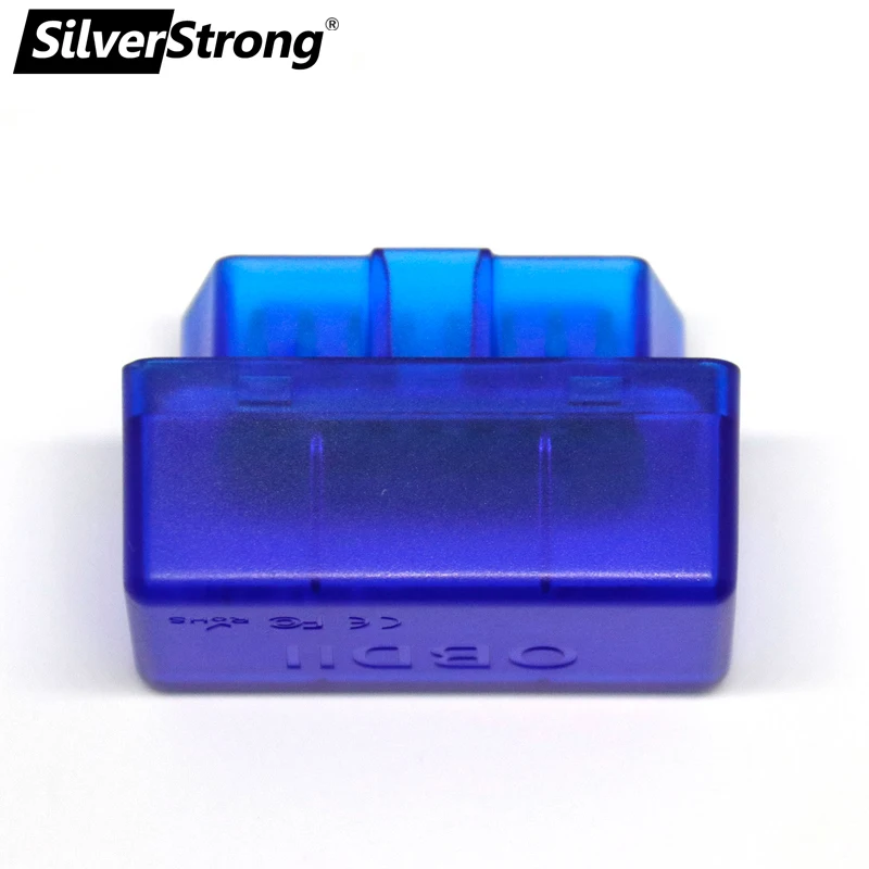 Silverstrong Универсальный ELM327 V1.5 V2.1 Мини ELM 327 OBD2 Bluetooth Car Kit Интерфейс OBD2 bluetooth Авто сканер для Android - изображение