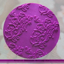 1 шт. цветочный узор текстурированный рулон шпильки кухонные аксессуары украшения торта кухонные инструменты вечерние принадлежности