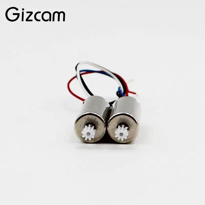 

Gizcam 2Pcs Motor Set Spare for Syma X5SC X5SW X5HC X5HW 8x16 RC Quadcopter Drone Spare Parts Accessory