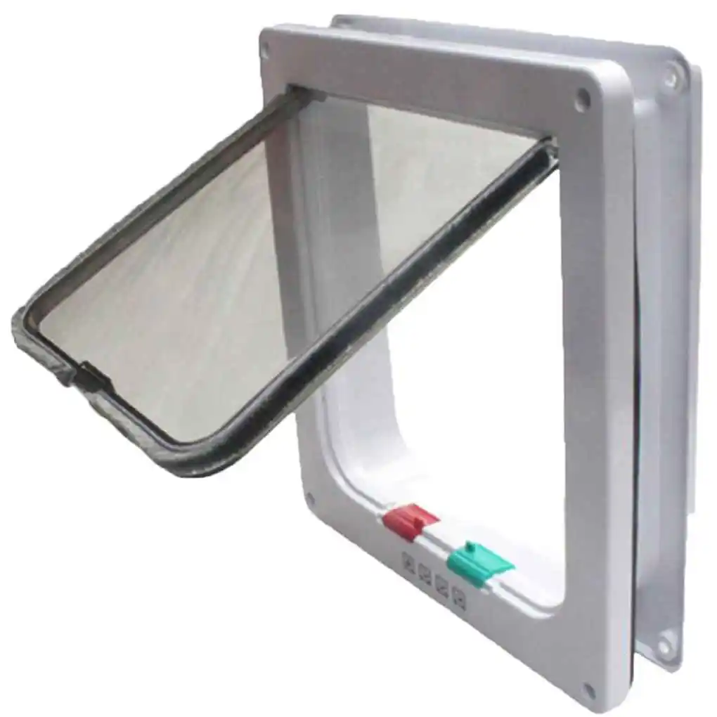 

Pet Puppy Dog Cat Felis Animals Doghole Dog-Tunnel Flap Entry Frame Safe Gate Door Cathole