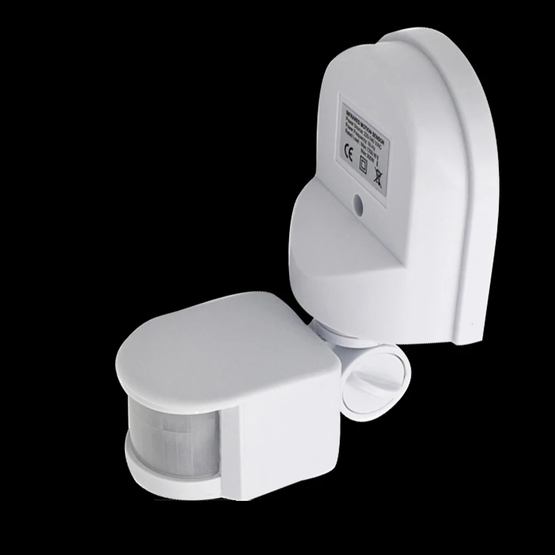 Energizer IP44 Ajustable 180 grados Ángulo Sensor PIR Movimiento Movimiento Grande