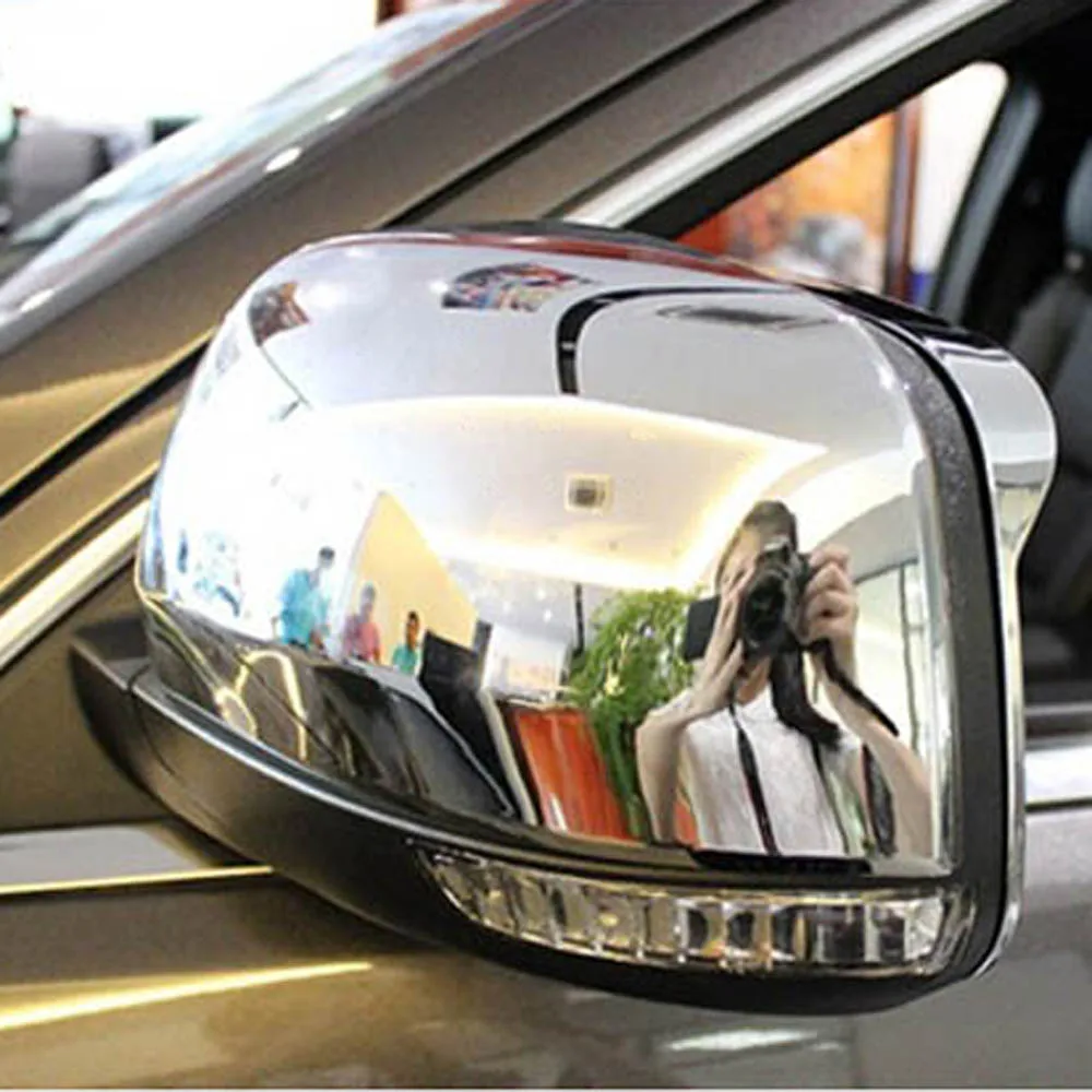 side door wing rear veiw mirrors cover trim frame sticker for jeep