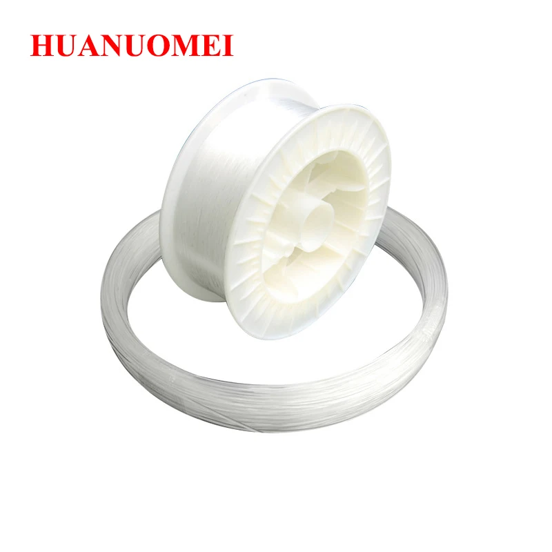 Fiber Optic Cable 0.25/0.5/0.75/1.0/1.5/2.0/2.5/3.0mm Diameter PMMA LED Optic Fiber Light Optics Cable End Glow Fibers for Decoration Lights fiber optic cable