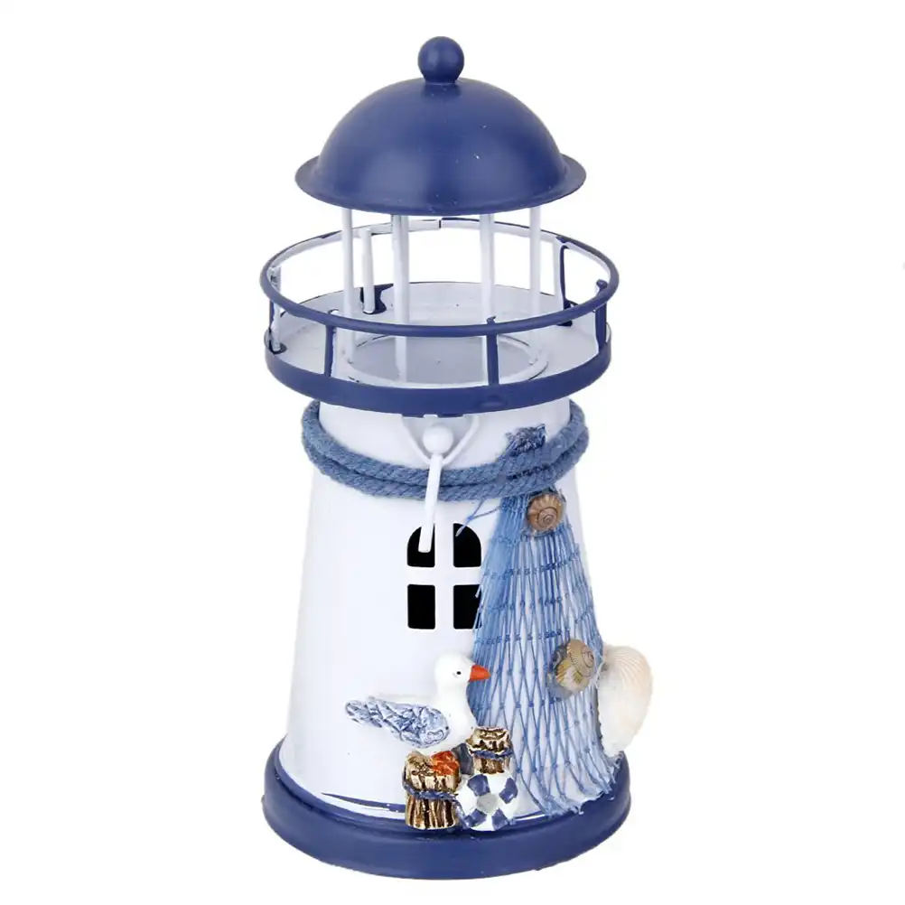 Lighthouse Decor Natical Marine Model Tealight Holder