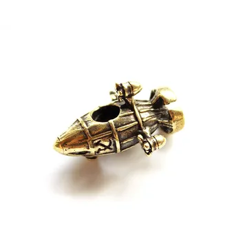 

Brass Red alert Red Army Kirov Airship Pendant Buckle Knife Beads EDC Lanyard Pendant Paracord Beads