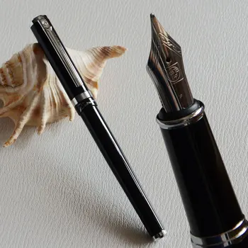 

PICASSO 609 EXECUTIVE BLACK AND SILVER FINE NIB FOUNTAIN PEN DREAM SERIES