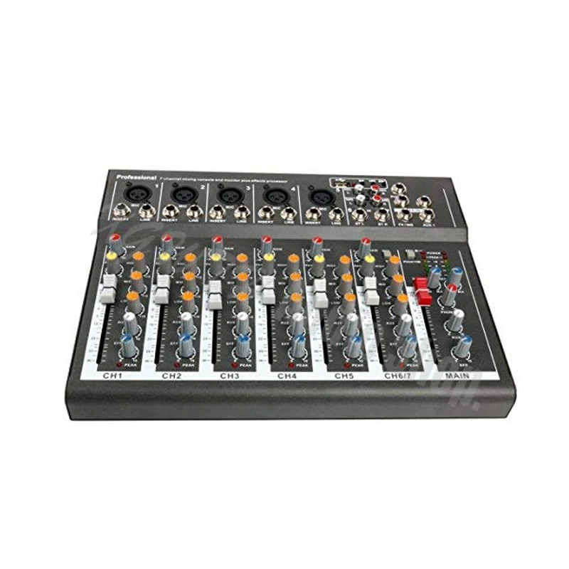 Professional 7 Channel Studio Audio Sound Mixing