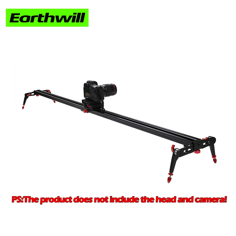 Photographic equipment video phone dolly dslr camera slider 60cm aviation aluminum alloy Rail Systems Smooth Mute adjustable