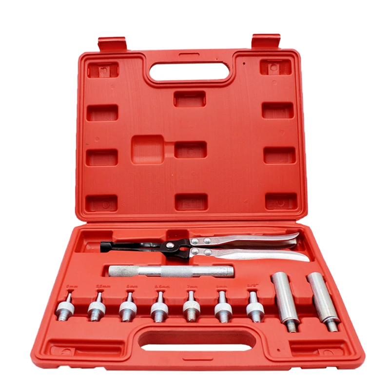 

11pcs Auto Valve Stem Seal Plier Seating Pliers Remover Installer Tool Kit Set free shipping