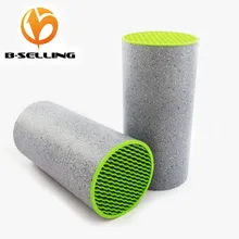 Verde Cubierta De Plástico Cuchillo Tenedor o Bloque de Cuchillos De Cerámica Cuchillo y cuchillo de cocina del chef