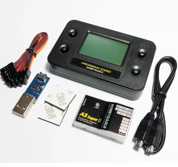 

Hobby Eagle A3 Super 2.0 II 3-Axis Gyro Flight Controller Stabilizer