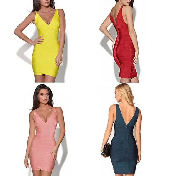 elastic bodycon dress