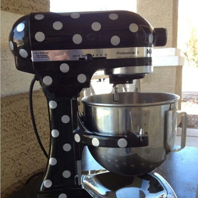 free shipping polka dot sticker kitchenaid mixer vinyl decals kitchenaid mixer spec sheet