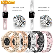 Ремешок Joyozy из нержавеющей стали для Apple Watch, серия 5, ремешок 40 мм, 44 мм, 38 мм, 42 мм, ремешок для часов, браслет, аксессуары для iWatch 4/3/2